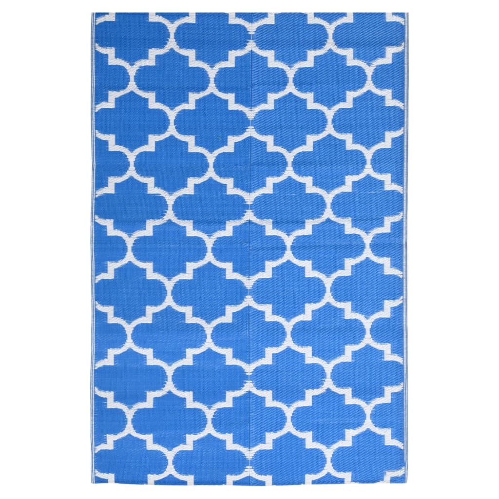 Tapis d'extérieur ARAKIL bleu 120x180 cm PP
