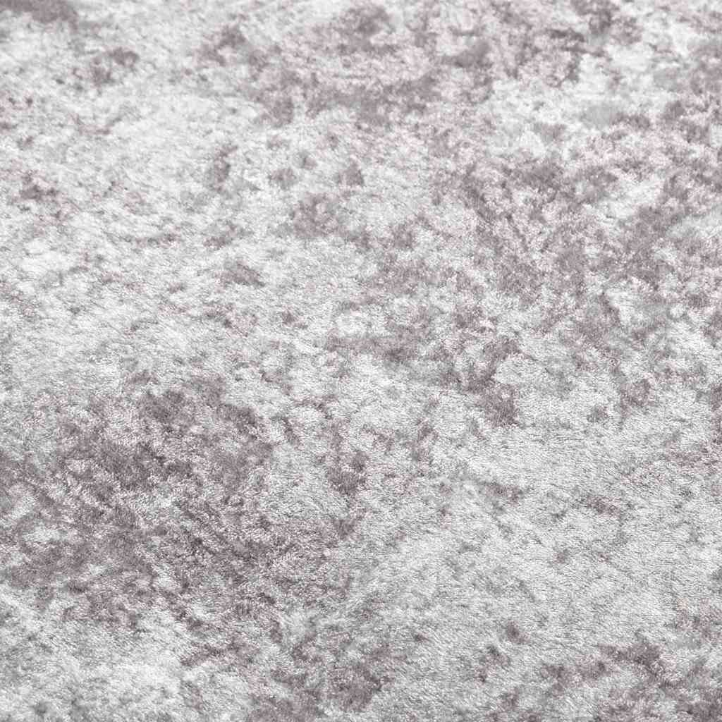 Tapis gris lavable 120x180 cm antidérapant