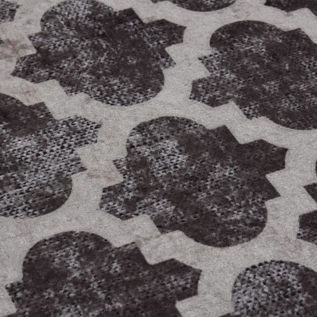 Tapis Lavable Multicolore φ120 cm Antidérapant