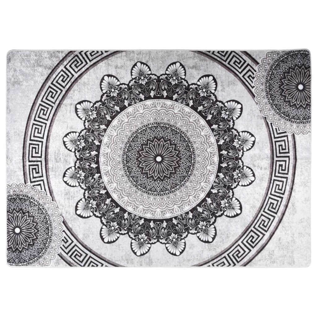 Tapis multicolore lavable 120x180 cm antidérapant