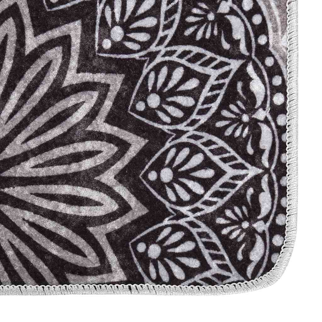 Tapis multicolore lavable 120x180 cm antidérapant