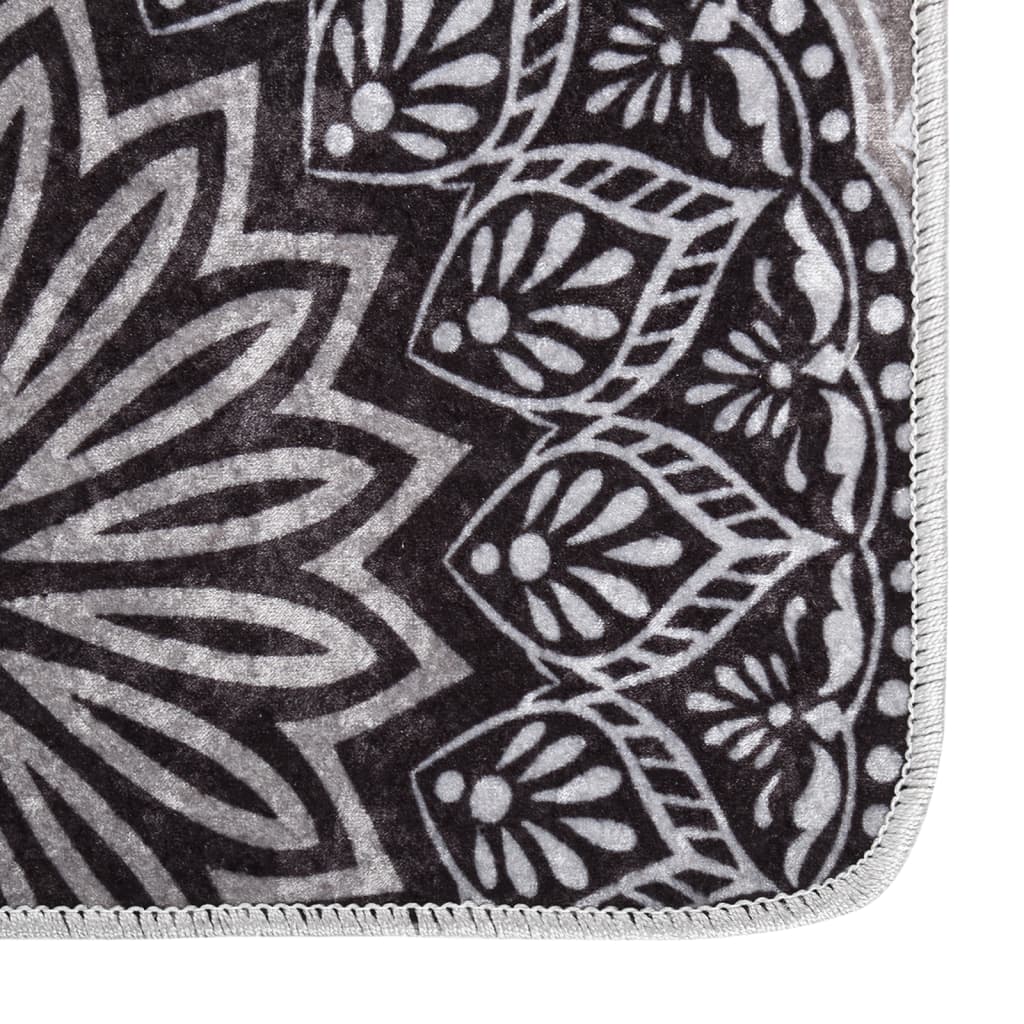 Tapis lavable 190x300 cm multicolore antidérapant