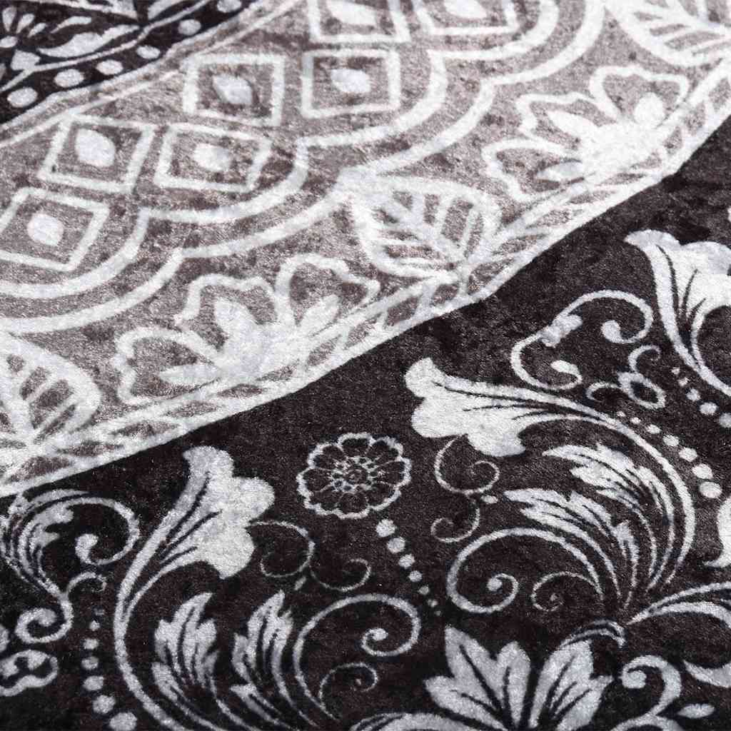 Tapis lavable 190x300 cm multicolore antidérapant