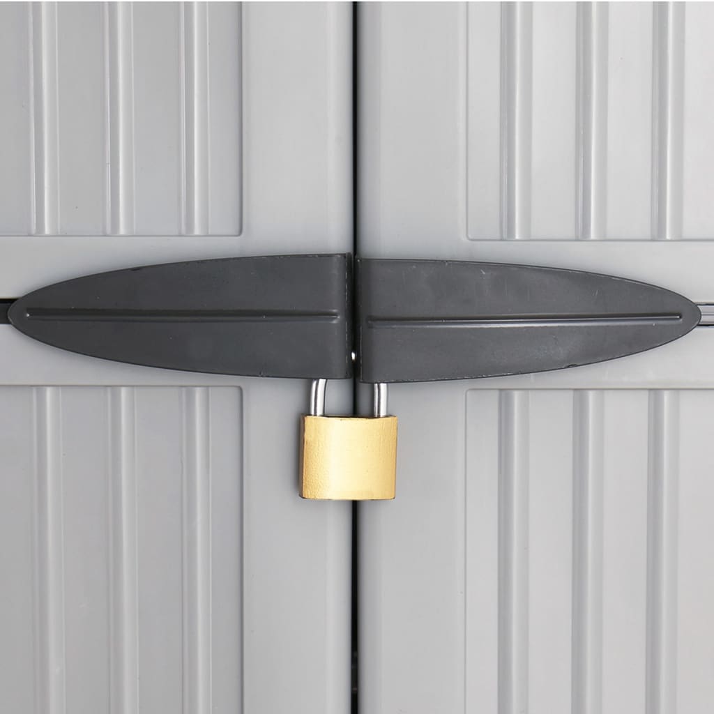 Plastic cabinet 68x39x171.5 cm