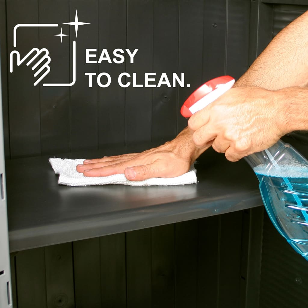 Plastic cabinet 68x39x171.5 cm