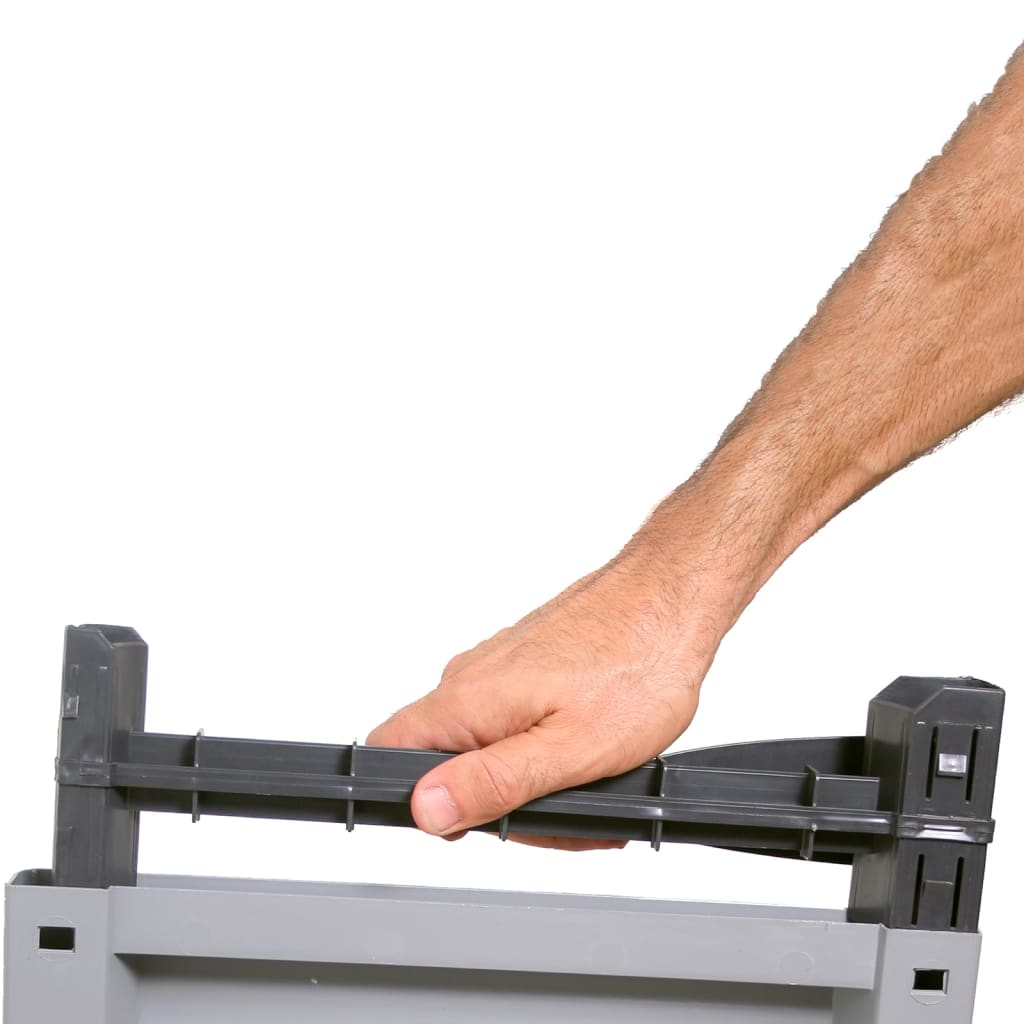 Plastic cabinet 68x39x171.5 cm