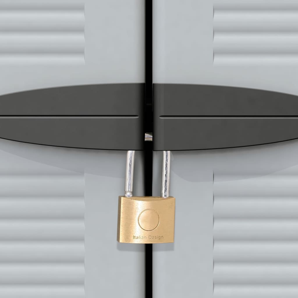 Plastic cabinet 68x39x171.5 cm