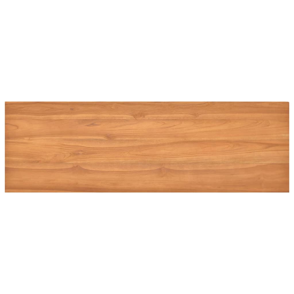 Schreibtisch 120x45x75 cm Massivholz Teak