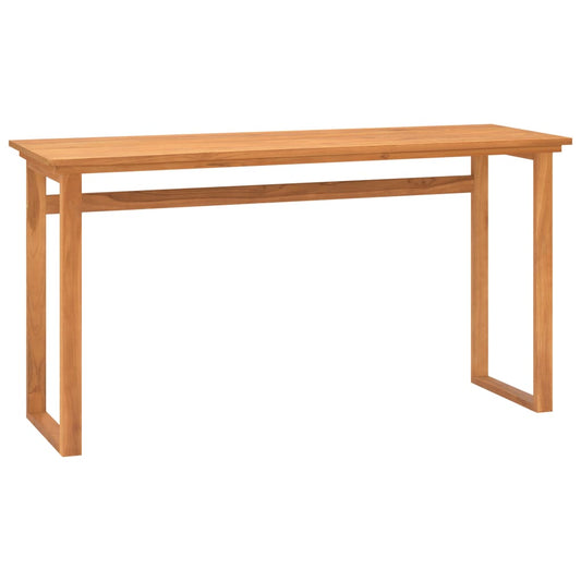 Schreibtisch 120x45x75 cm Massivholz Teak