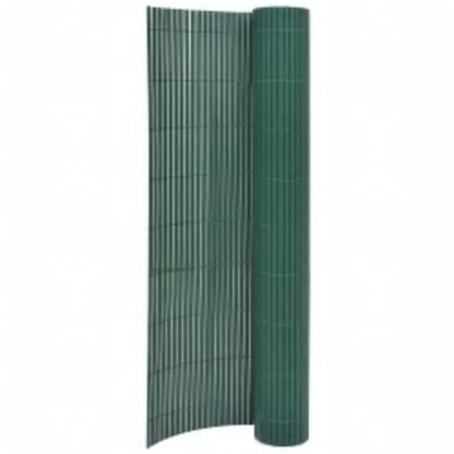 Gartenzaun Doppelseitig 110x400 cm Grün