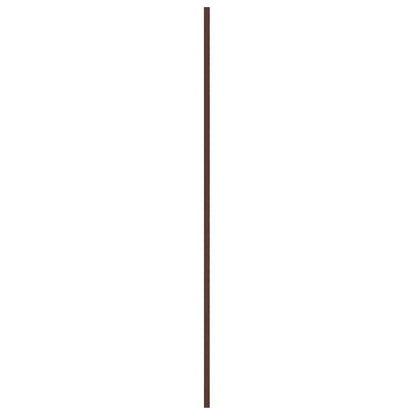 Dachpaneel 12 Stk. Braun 80 x 45 cm Verzinkter Stahl