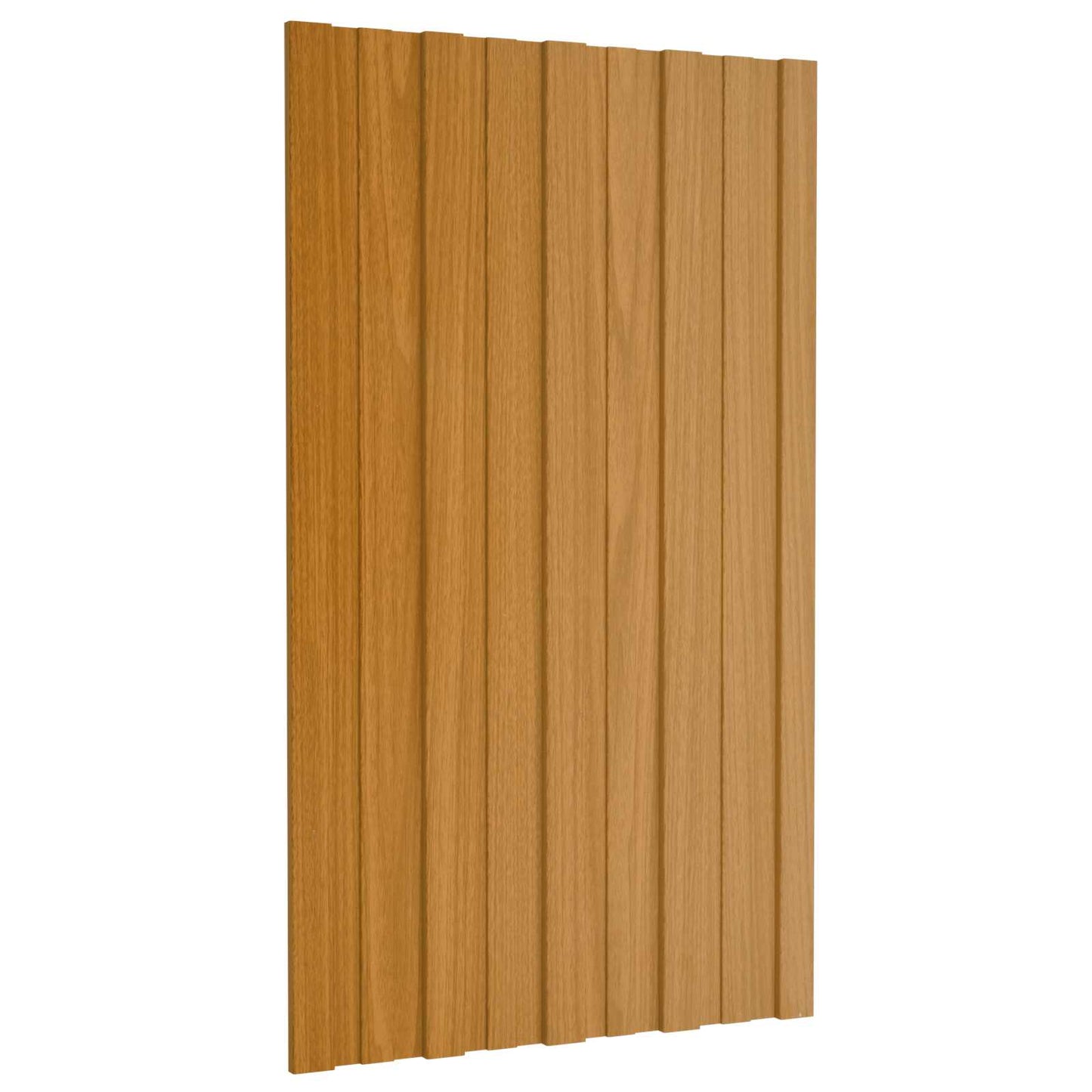 Dachpaneel 36 Stk. Natur 80 x 45 cm Verzinkter Stahl