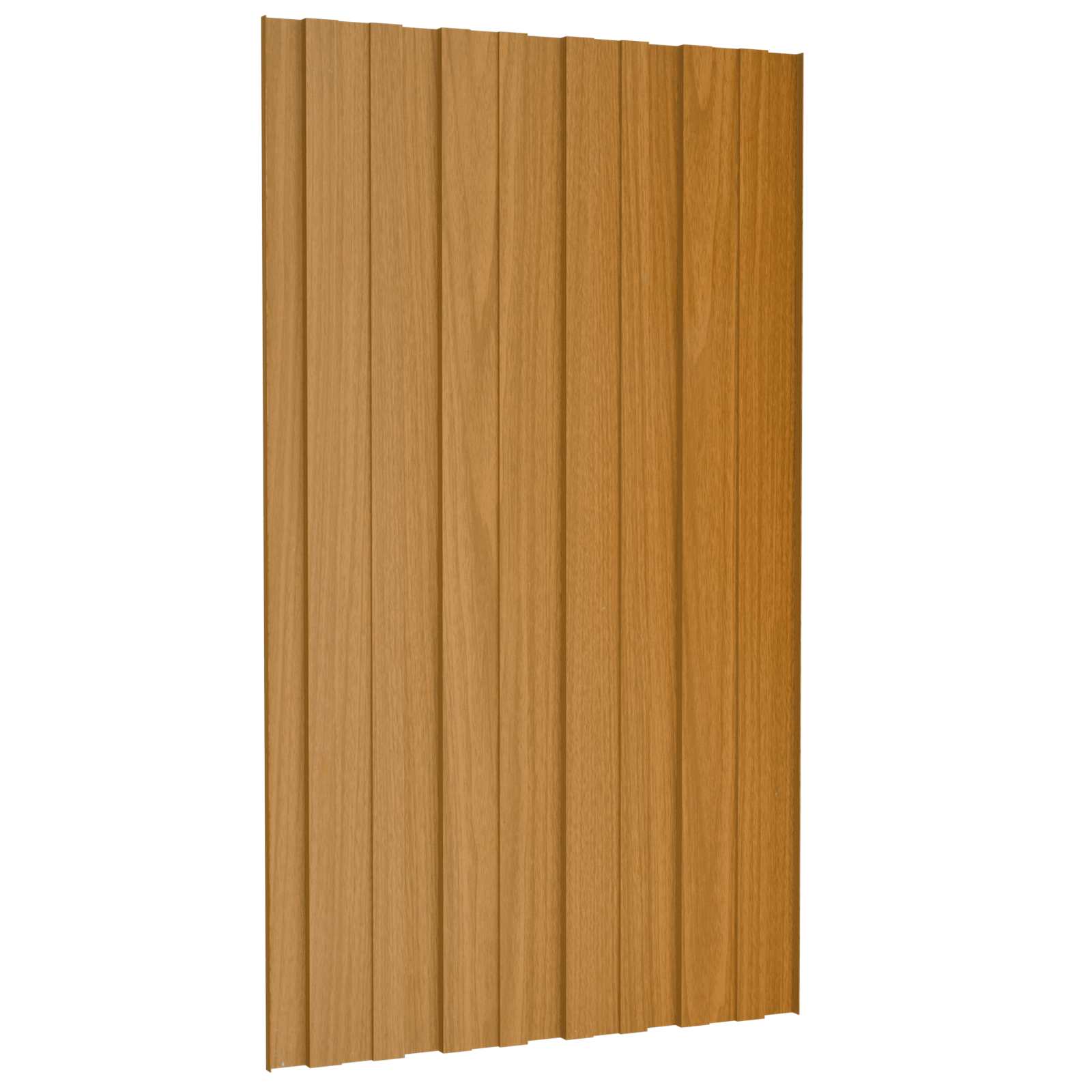 Dachpaneel 36 Stk. Natur 80 x 45 cm Verzinkter Stahl