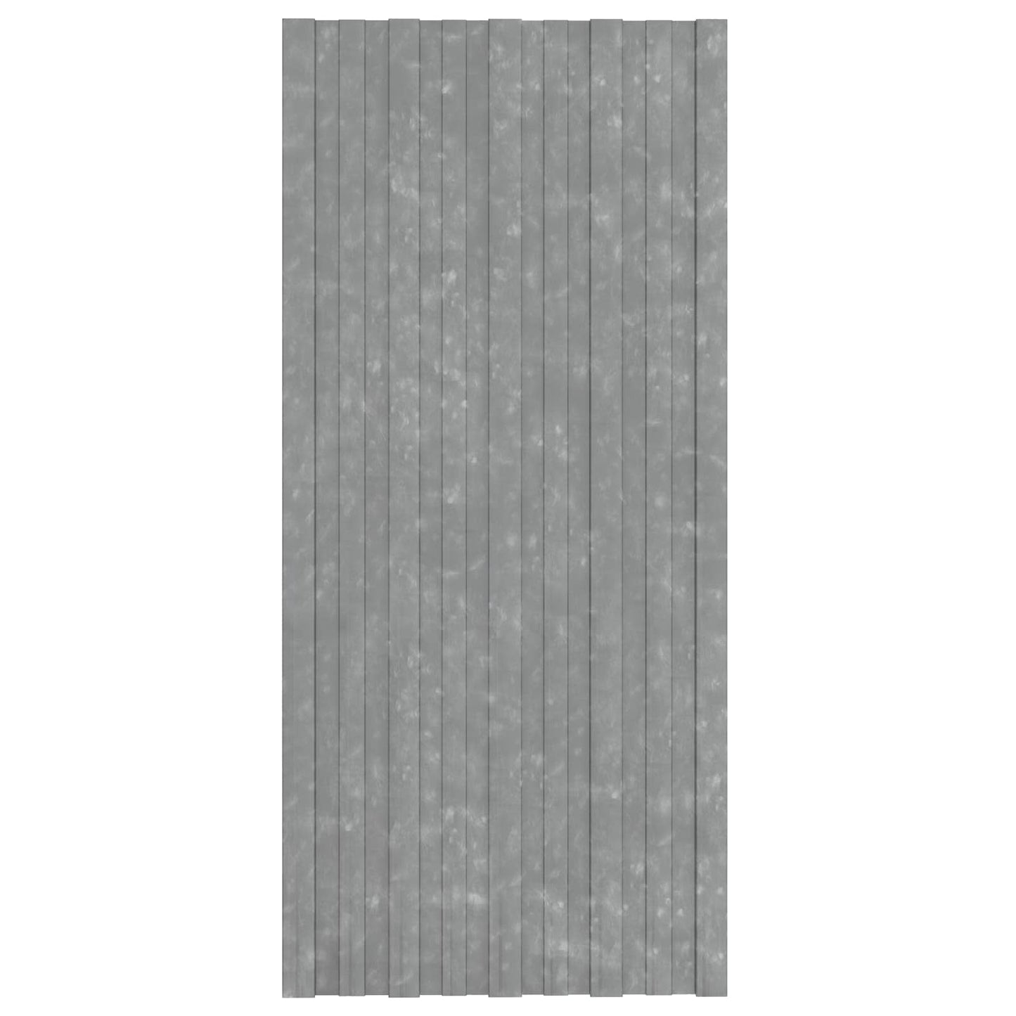 Dachpaneel 12 Stk. Silber 100 x 45 cm Verzinkter Stahl
