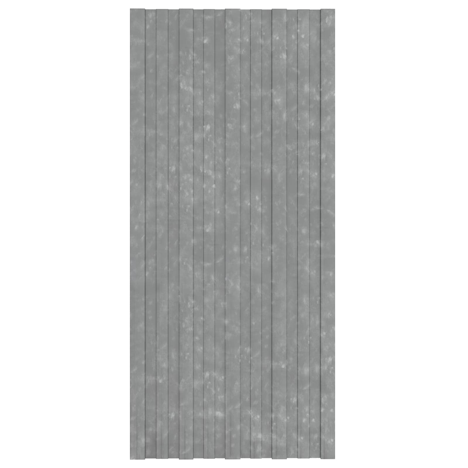 Dachpaneel 12 Stk. Silber 100 x 45 cm Verzinkter Stahl