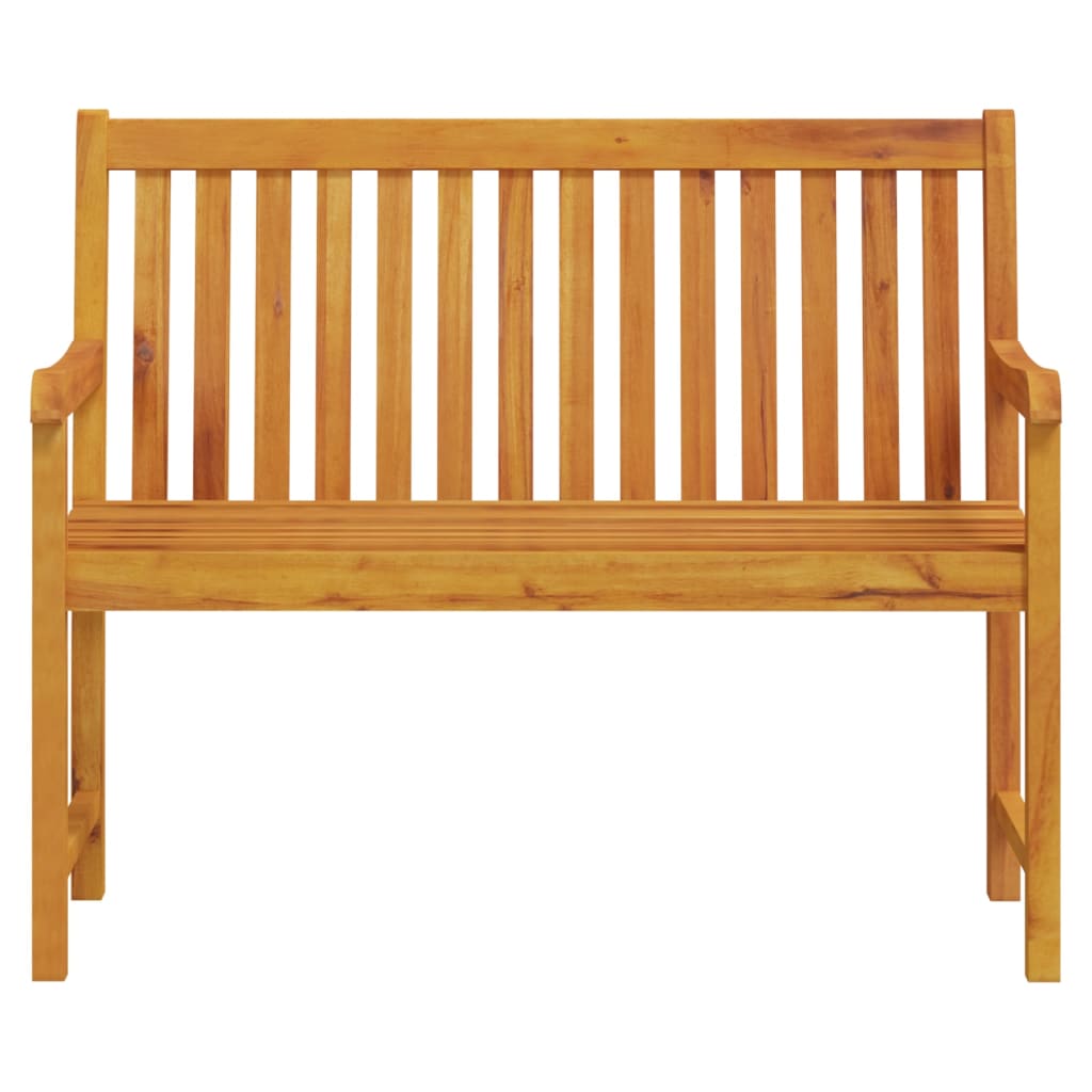 Gartenbänke 1-Sitzanzahl 110 x 55,5 x 90 cm Massivholz Akazie