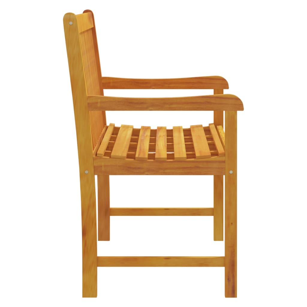 Gartenbänke 1-Sitzanzahl 110 x 55,5 x 90 cm Massivholz Akazie