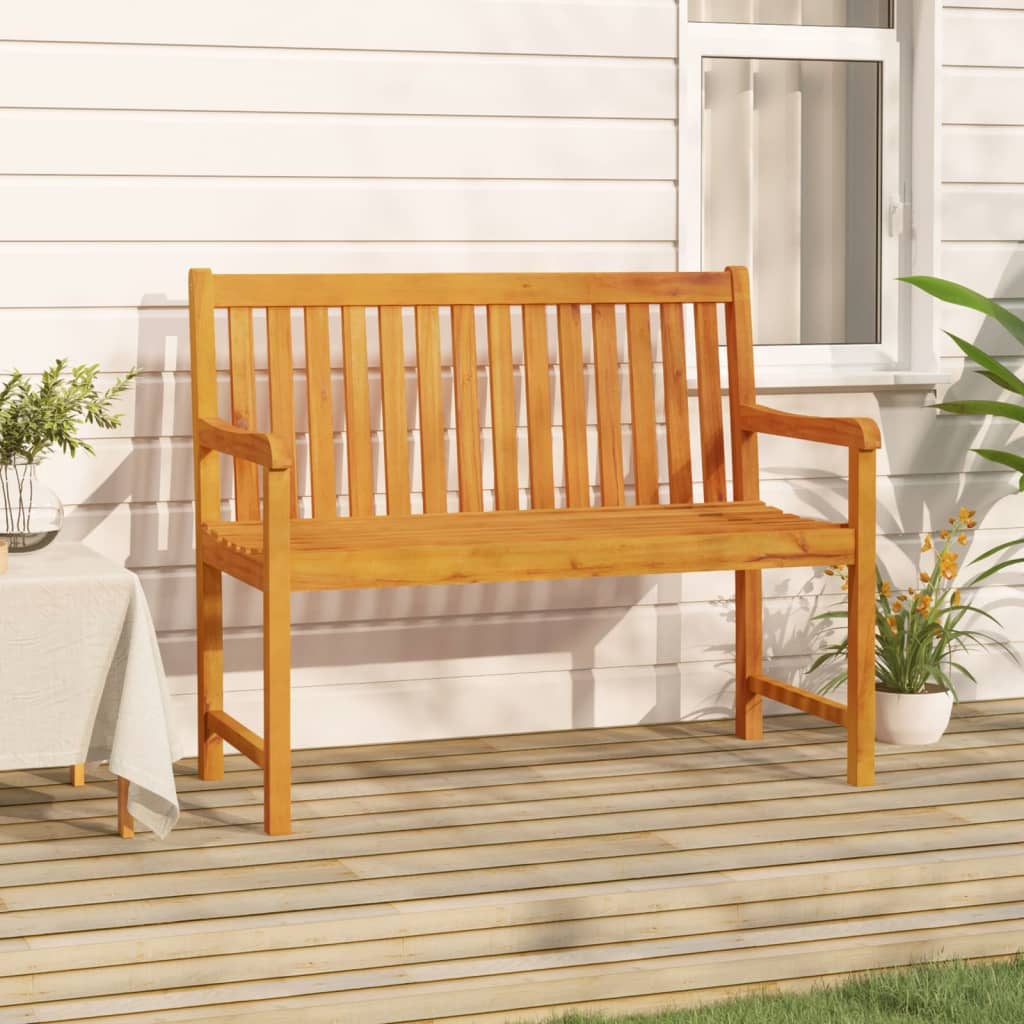 Gartenbänke 1-Sitzanzahl 110 x 55,5 x 90 cm Massivholz Akazie