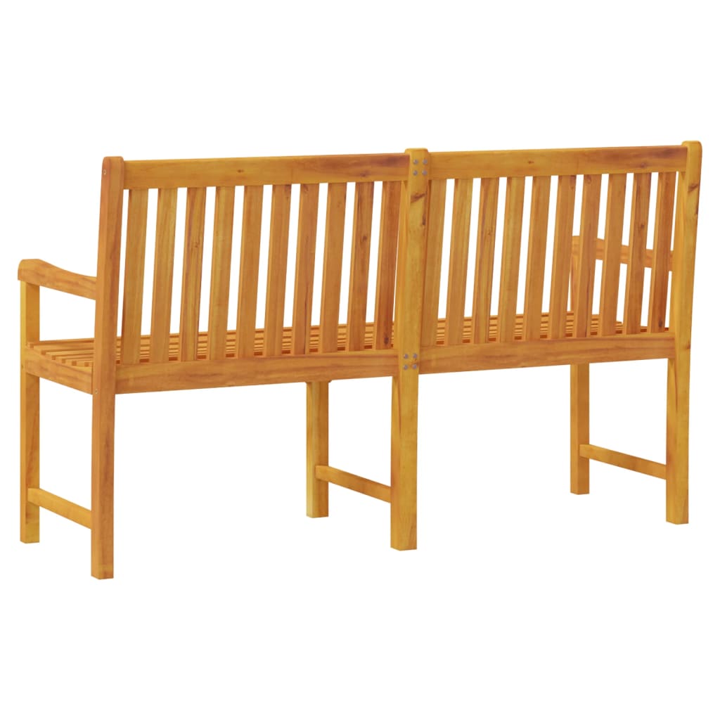 Gartenbänke 1-Sitzanzahl 150 x 55,5 x 90 cm Massivholz Akazie