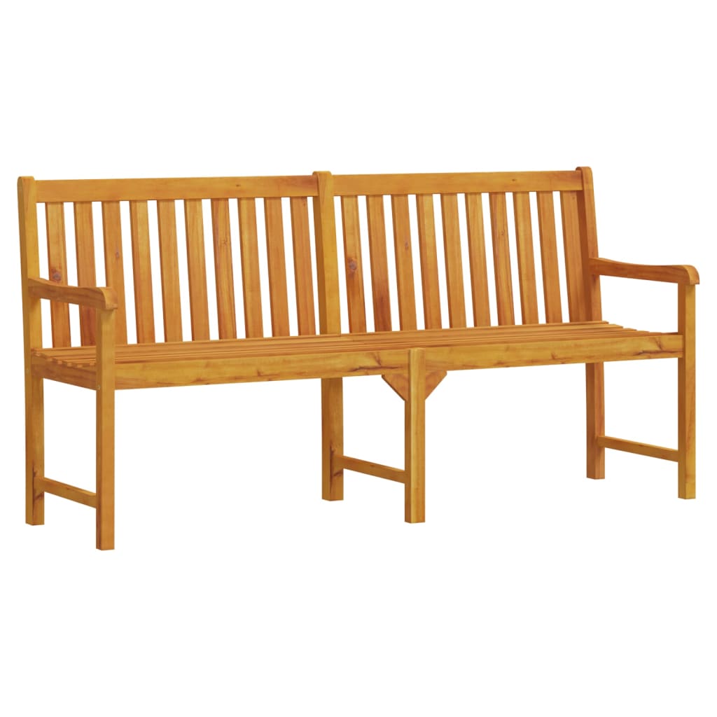 Gartenbänke 1-Sitzanzahl 180 x 55,5 x 90 cm Massivholz Akazie