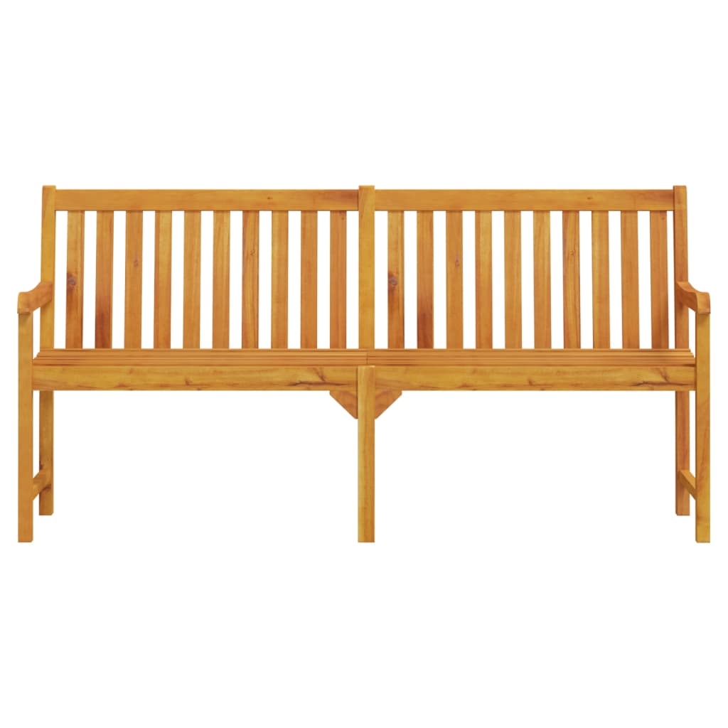 Gartenbänke 1-Sitzanzahl 180 x 55,5 x 90 cm Massivholz Akazie