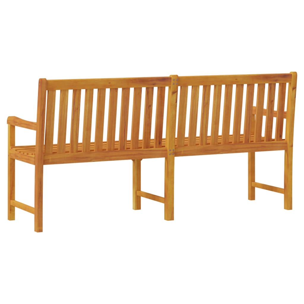 Gartenbänke 1-Sitzanzahl 180 x 55,5 x 90 cm Massivholz Akazie
