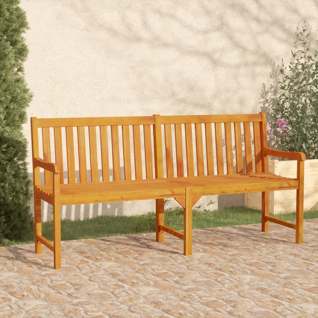 Gartenbänke 1-Sitzanzahl 180 x 55,5 x 90 cm Massivholz Akazie