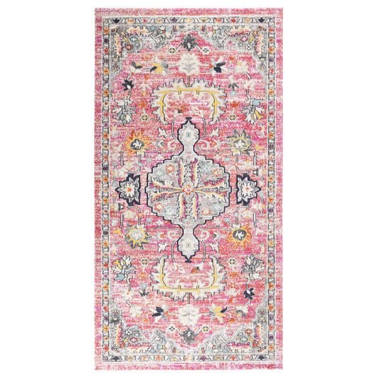 Outdoor-Teppich Flachgewebe 80x150 cm Rot