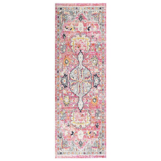 Outdoor-Teppich Flachgewebe 80x250 cm Rot