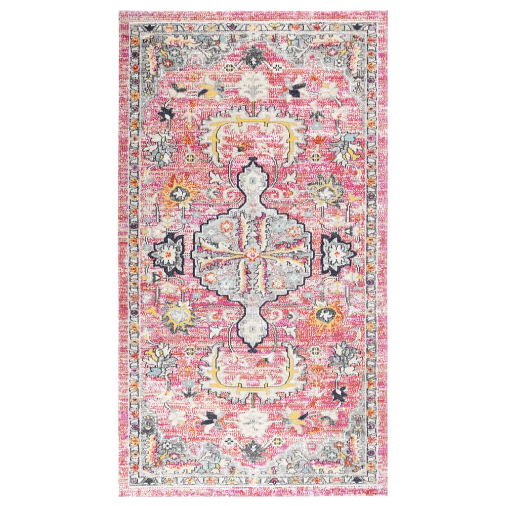 Outdoor-Teppich Flachgewebe 115x170 cm Rot