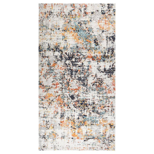 Outdoor-Teppich Flachgewebe 80x150 cm Mehrfarbig