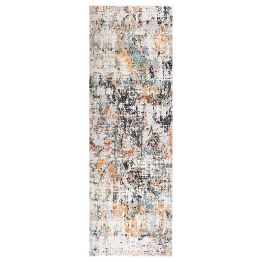 Outdoor-Teppich Flachgewebe 80x250 cm Mehrfarbig