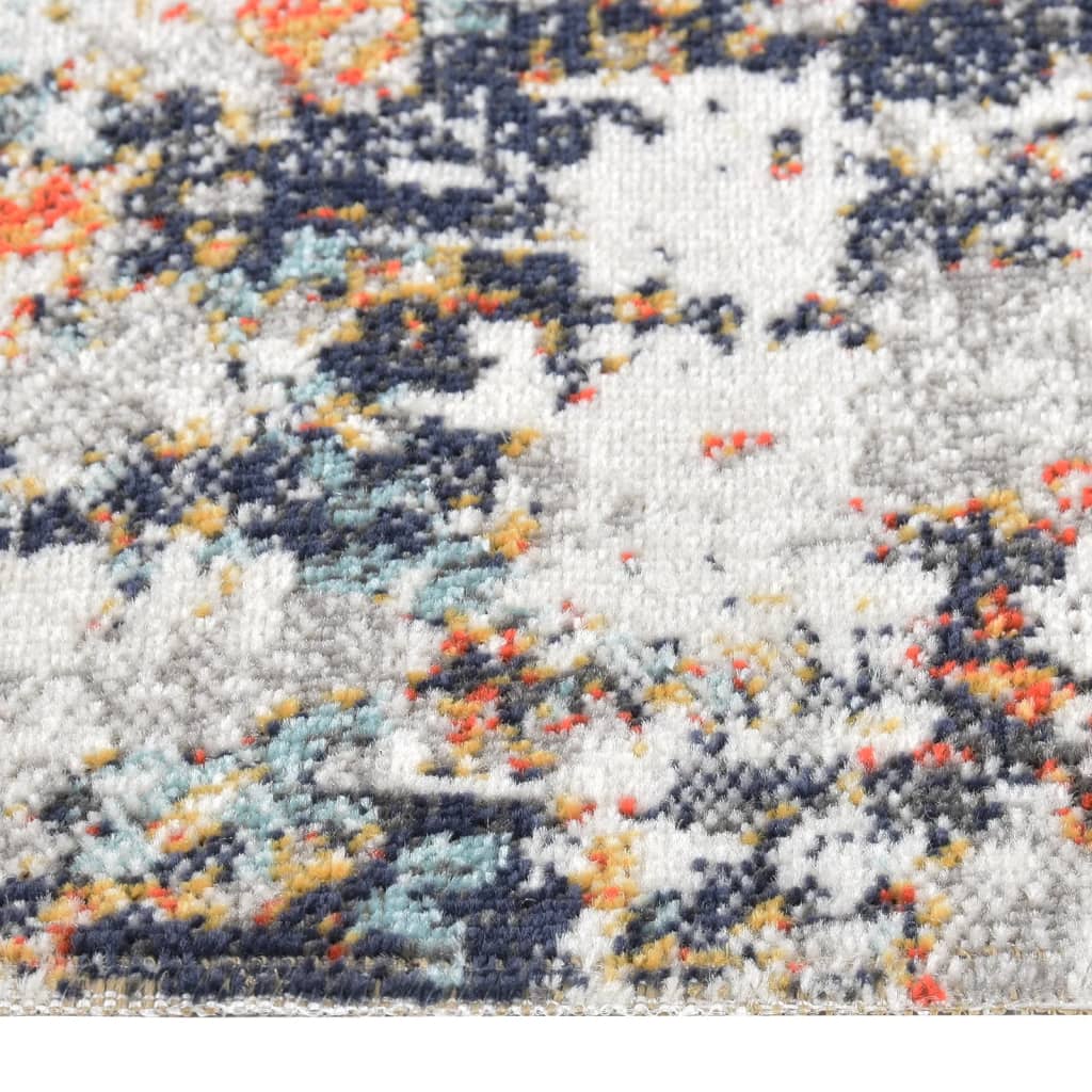 Outdoor-Teppich Flachgewebe 100x200 cm Mehrfarbig