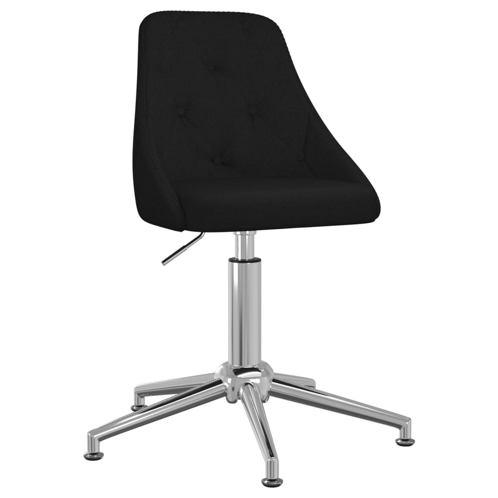 Bürostuhl Drehbar Schwarz Stoff
