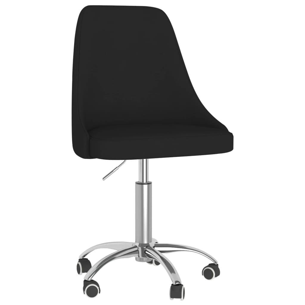Bürostuhl Drehbar Schwarz Stoff