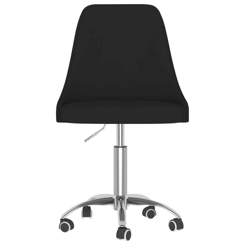 Bürostuhl Drehbar Schwarz Stoff