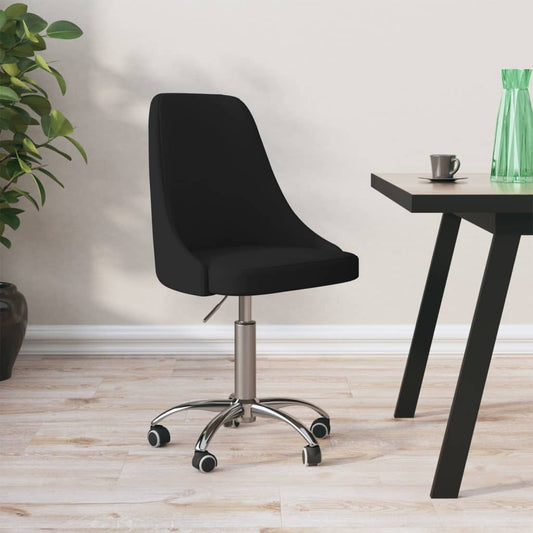Bürostuhl Drehbar Schwarz Stoff
