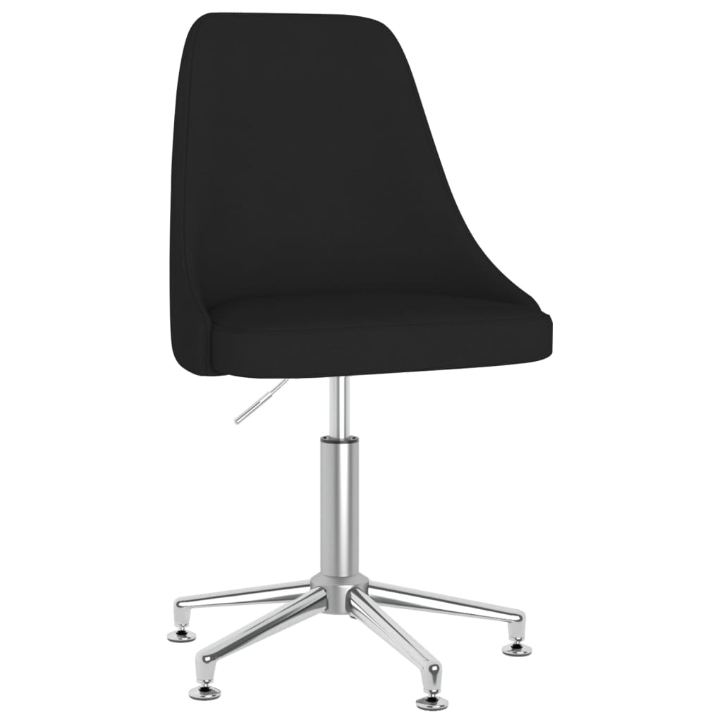 Bürostuhl Drehbar Schwarz Stoff
