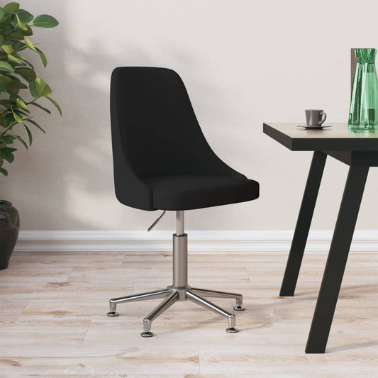 Bürostuhl Drehbar Schwarz Stoff