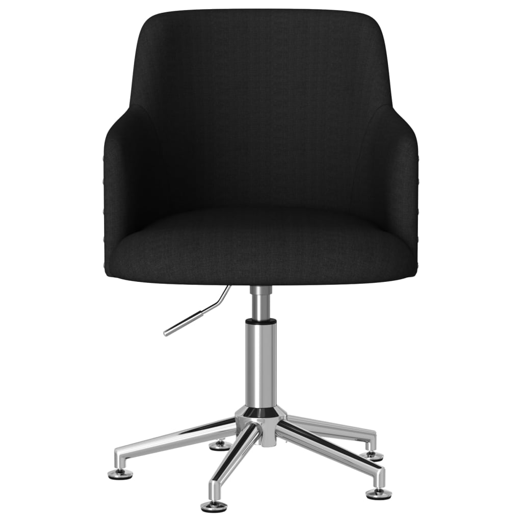 Bürostuhl Drehbar Schwarz Stoff