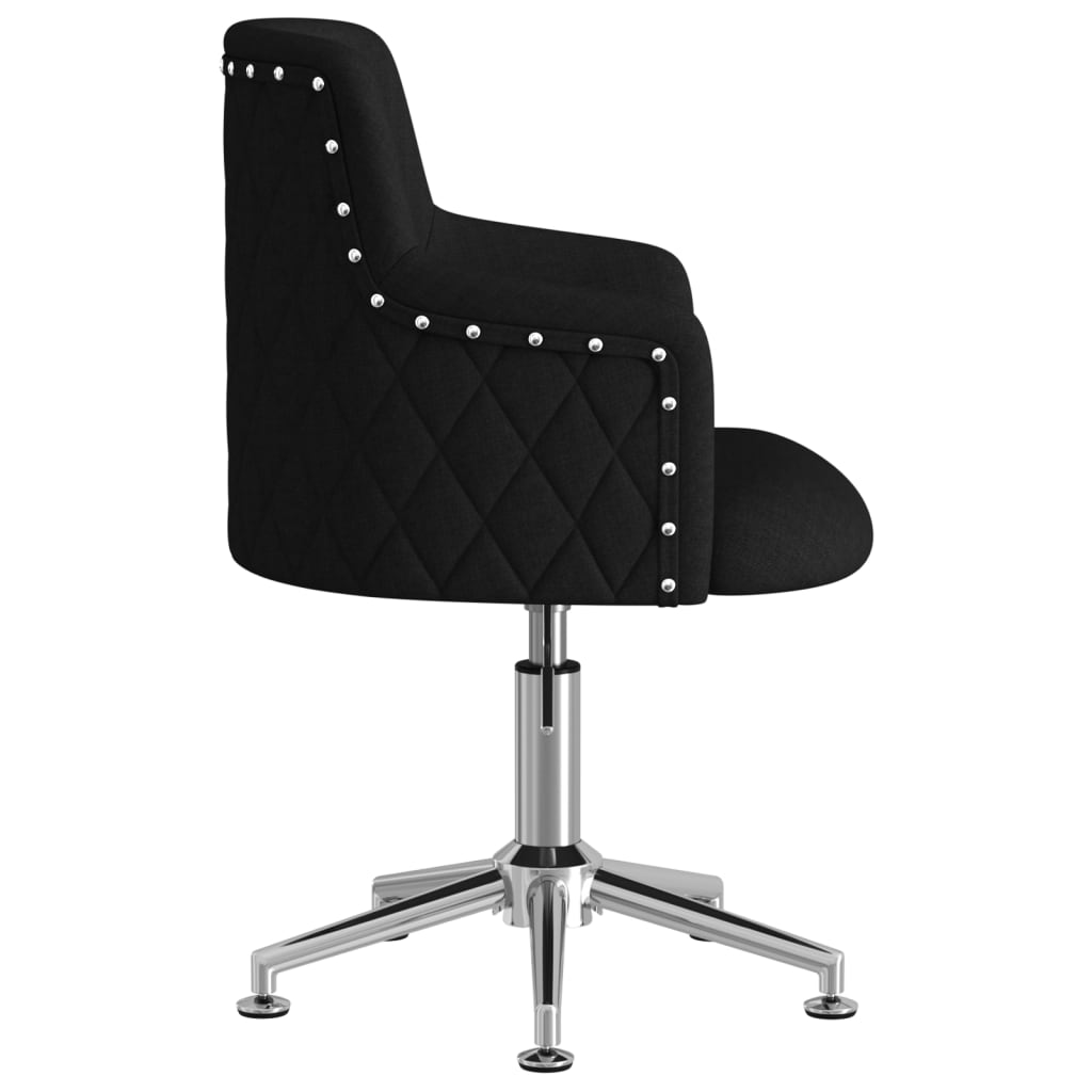Bürostuhl Drehbar Schwarz Stoff