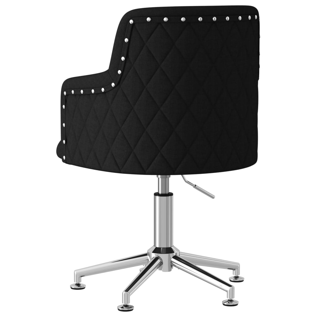 Bürostuhl Drehbar Schwarz Stoff