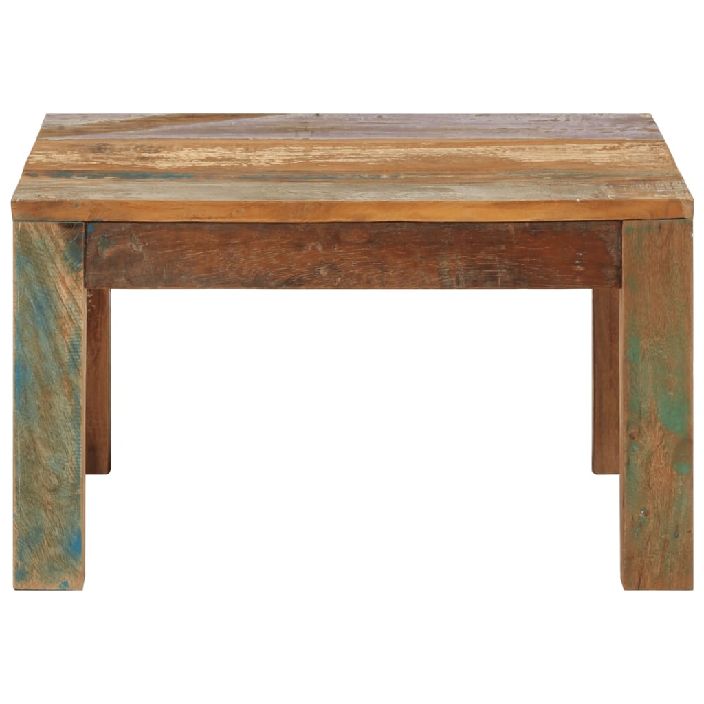 Couchtisch 60x60x35 cm Altholz Massiv