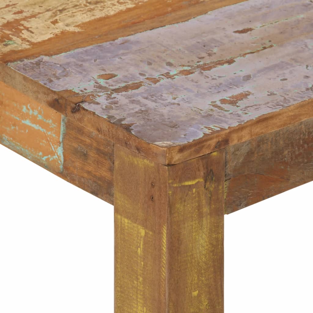 Couchtisch 60x60x35 cm Altholz Massiv