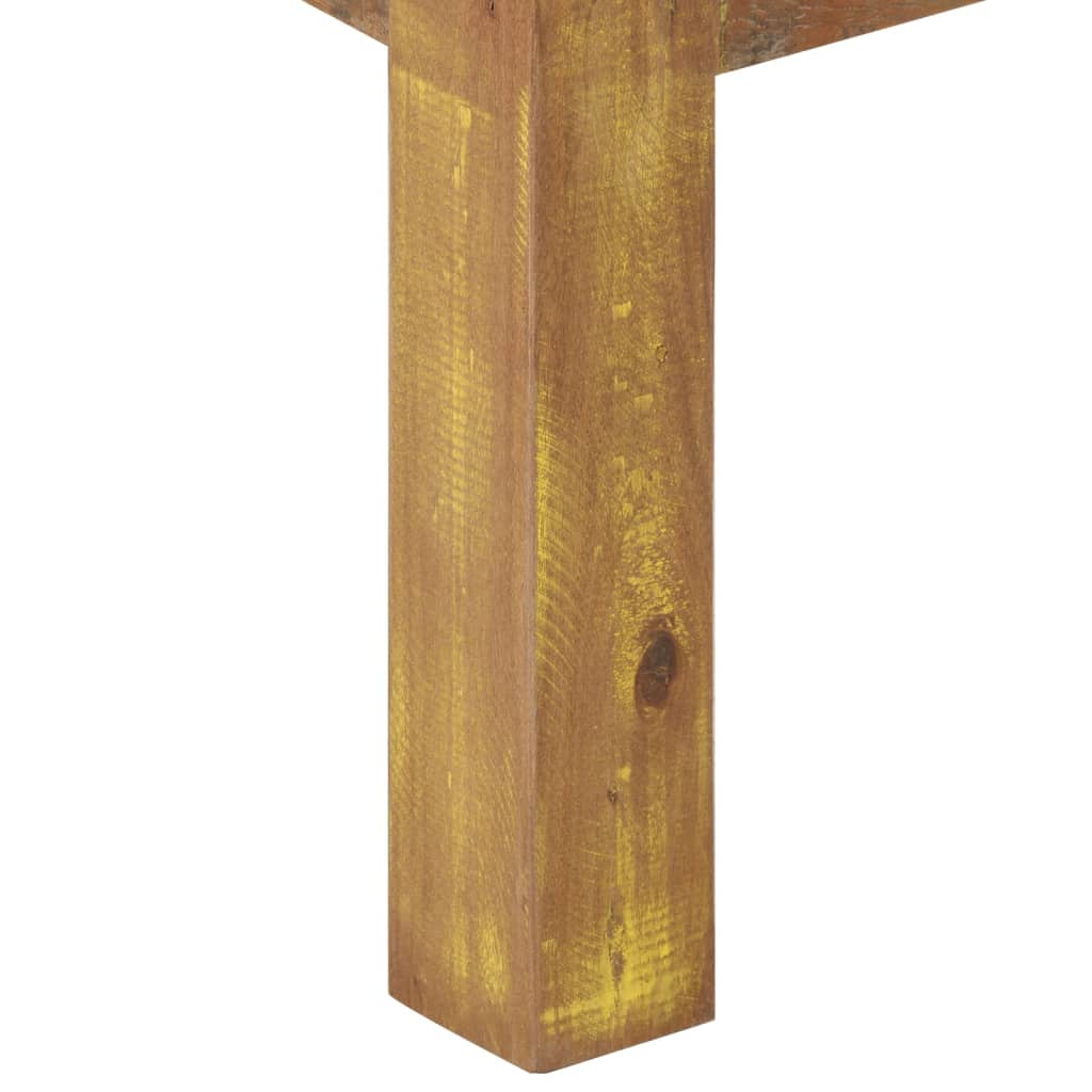 Couchtisch 60x60x35 cm Altholz Massiv