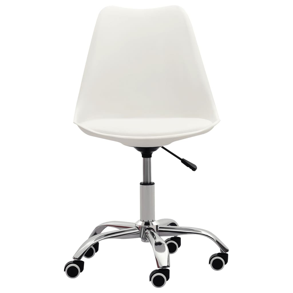 Bürostuhl Weiß Kunstleder