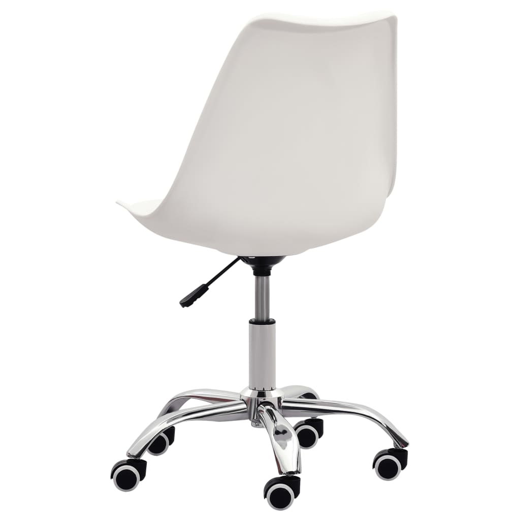 Bürostuhl Weiß Kunstleder