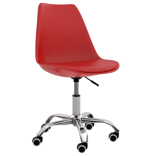 Bürostuhl Rot Kunstleder