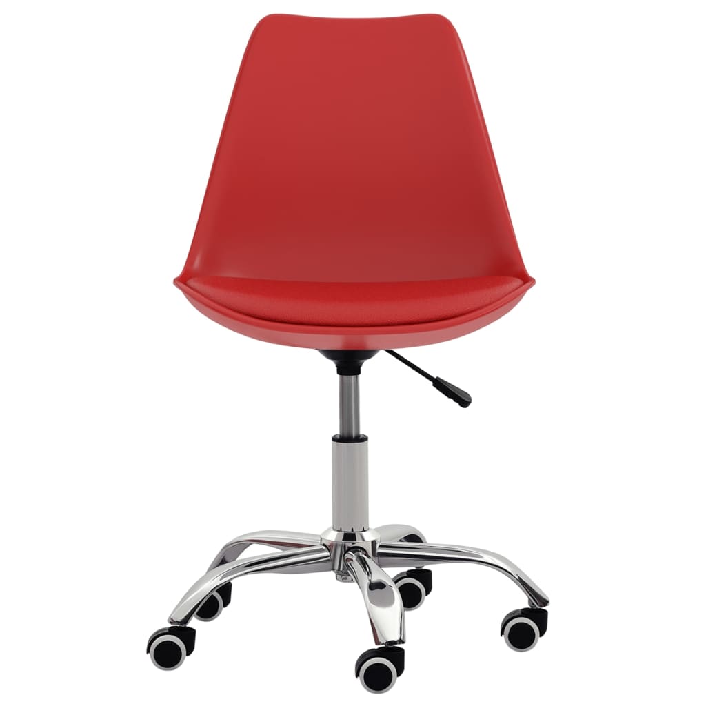 Bürostuhl Rot Kunstleder