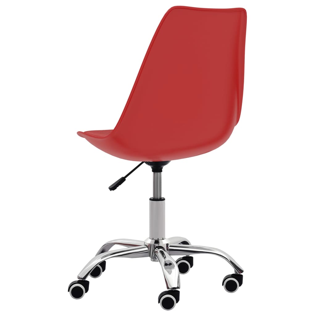 Bürostuhl Rot Kunstleder